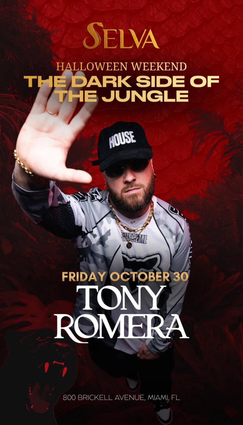 Tony Romera — Selva Miami · Fri Oct 30