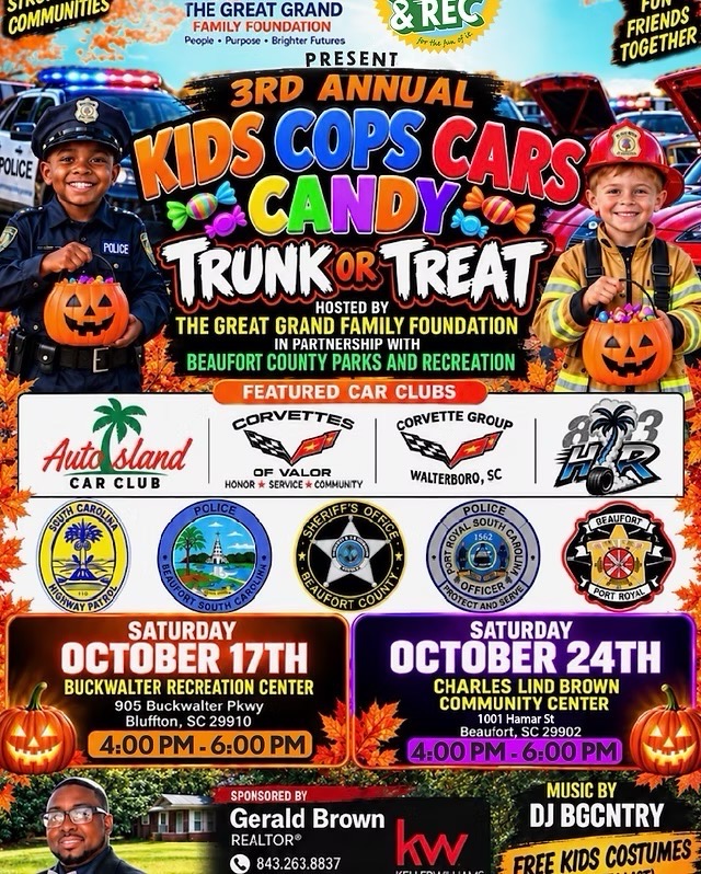 Trunk Or Treat - Beaufort County Parks & Rec
