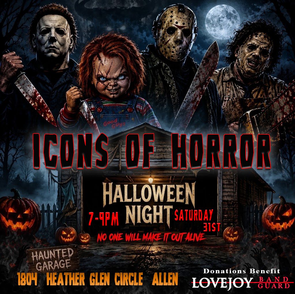 Cursed Cove presents Icons of Horror