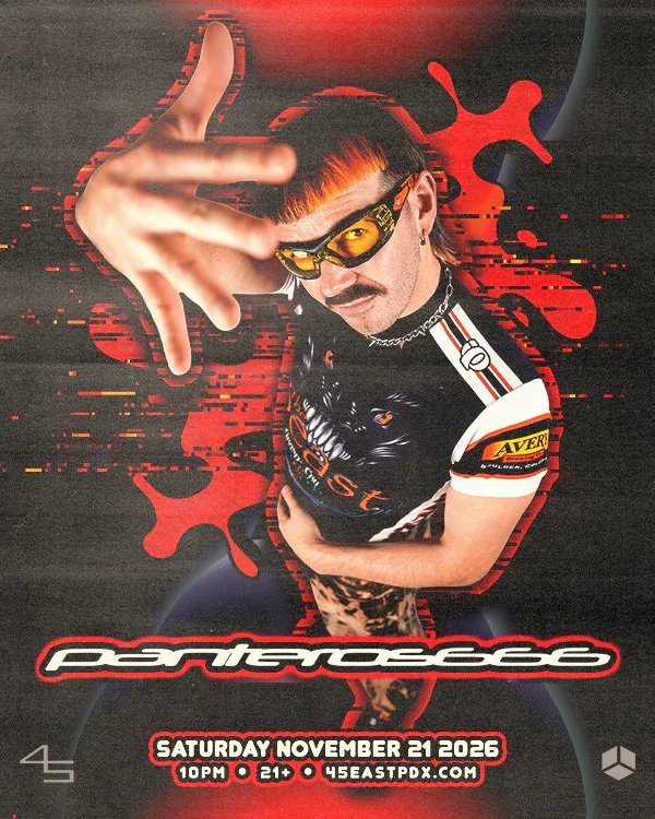 Panteros666 — 45 East · Sat Nov 21