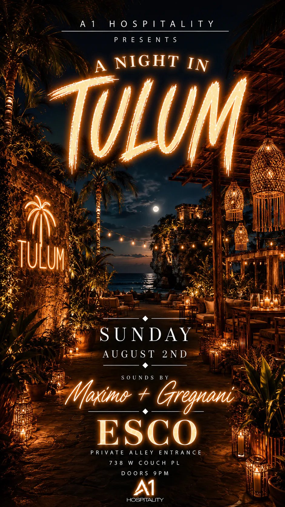 SunDaze in Tulum — Esco Chicago · Sun Nov 8