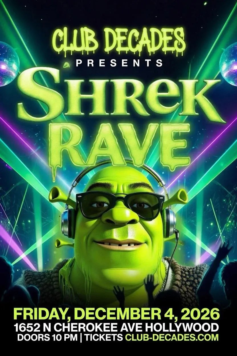 Shrek Rave — Boardner's by La Belle · Fri Nov 6