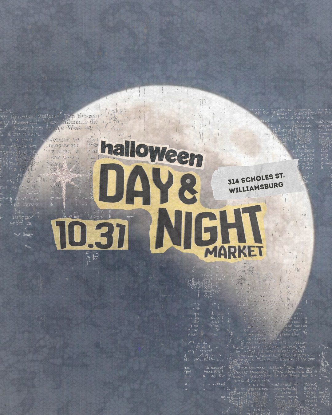 A Halloween Market — LoHi, Williamsburg · Sat Oct 31 · 12–5pm