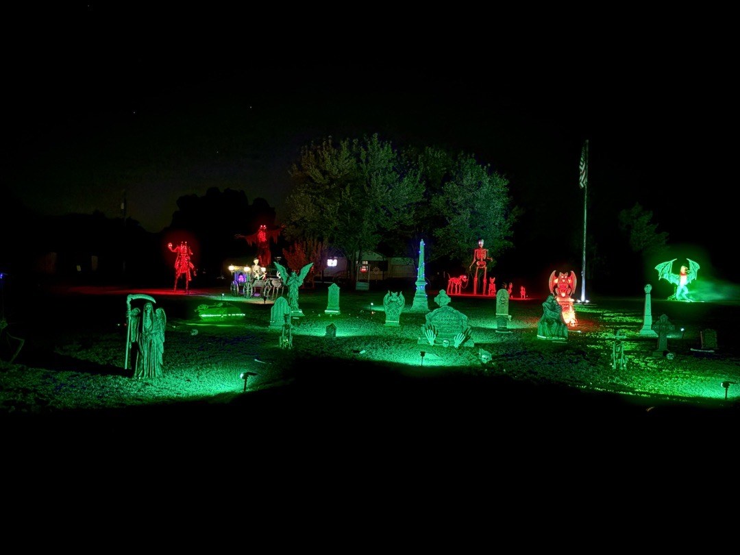 Stigler’s Halloween house