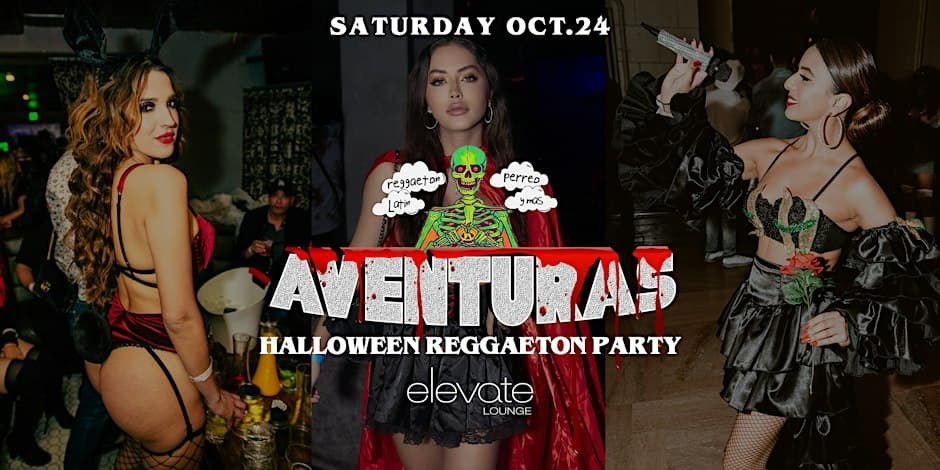 Aventuras Halloween Reggaeton — Elevate · Sat Oct 24