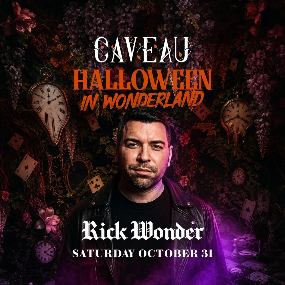 Rick Wonder — Caveau · Sat Oct 31