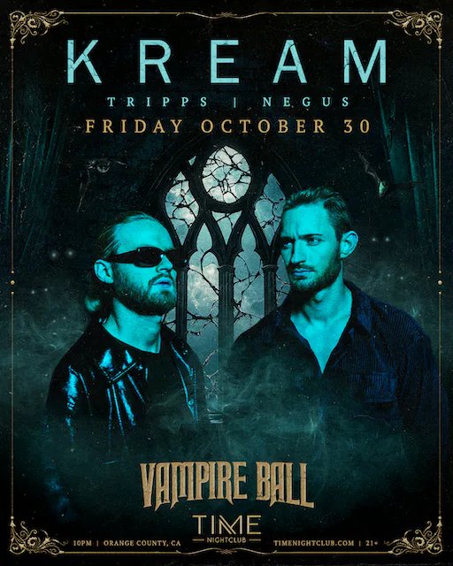 KREAM — Time Nightclub · Fri Oct 30