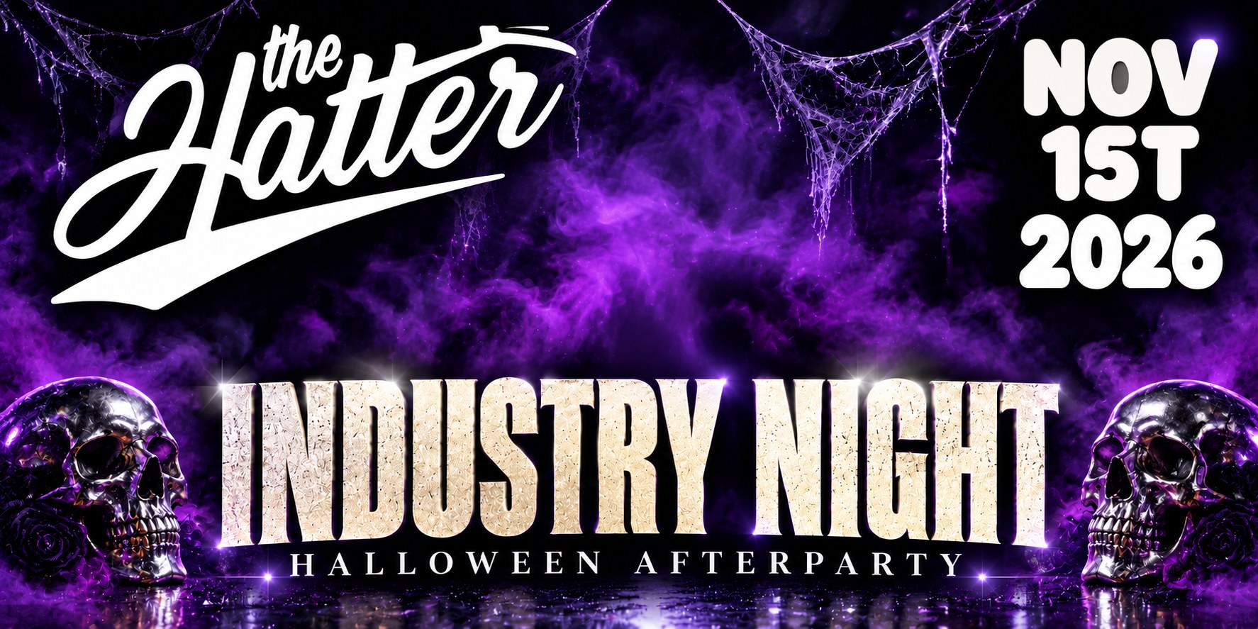 The Hatter's Haunted Industry Night — Madd Hatter, Hoboken · Sun Nov 1 · 7pm–3am · 21+