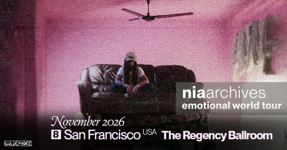 Nia Archives, BAMBII — Regency Ballroom · Sun Nov 8