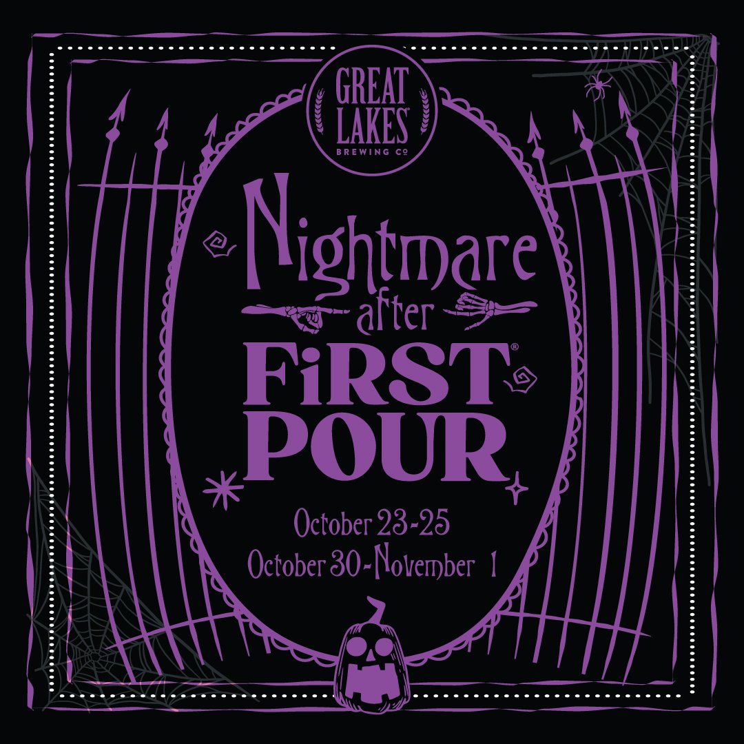 Nightmare After First Pour Pop-Up Bar — Great Lakes Brewing Co. · Oct 23-Nov 1