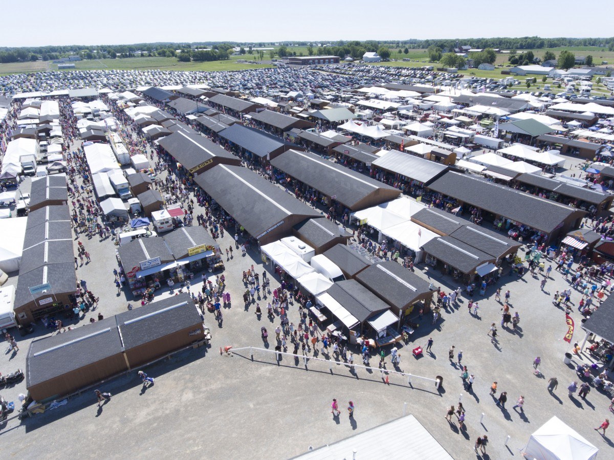 Shipshewana Flea Market — Shipshewana, IN · Tuesdays & Wednesdays 8am–4pm