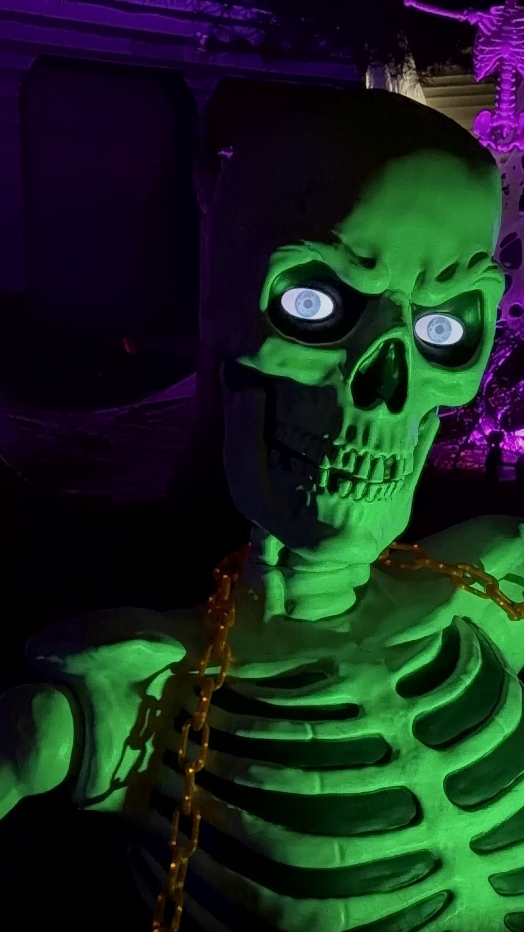 The Conte’s Haunted Halloween Display