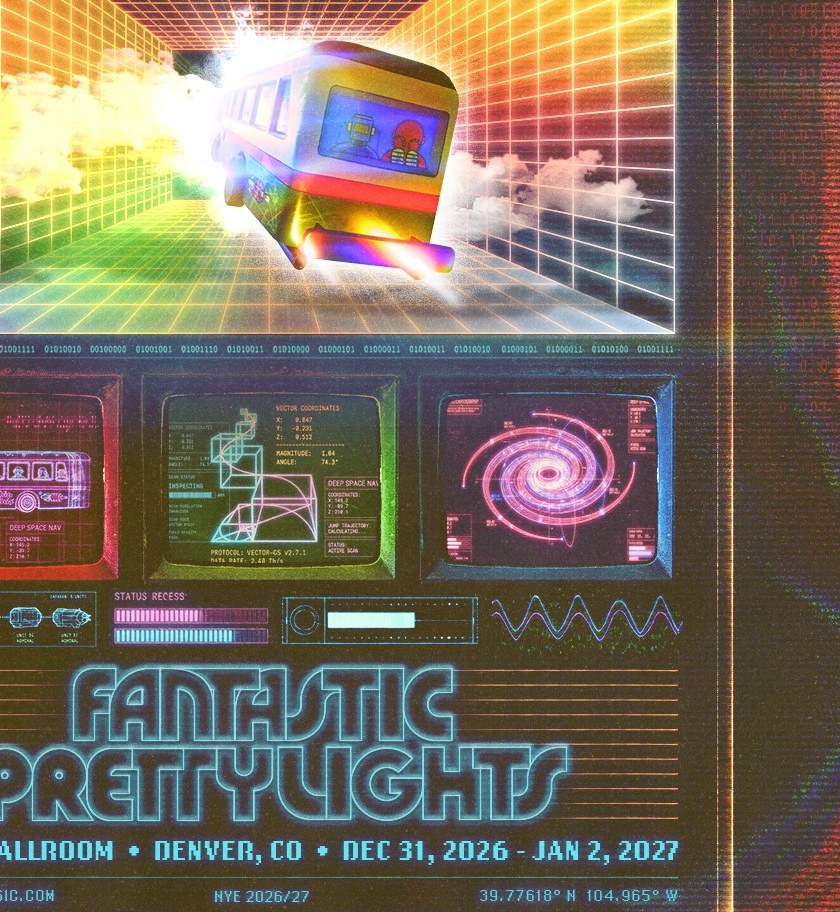 Pretty Lights — Mission Ballroom · Sat Jan 2, 2027 · 8pm