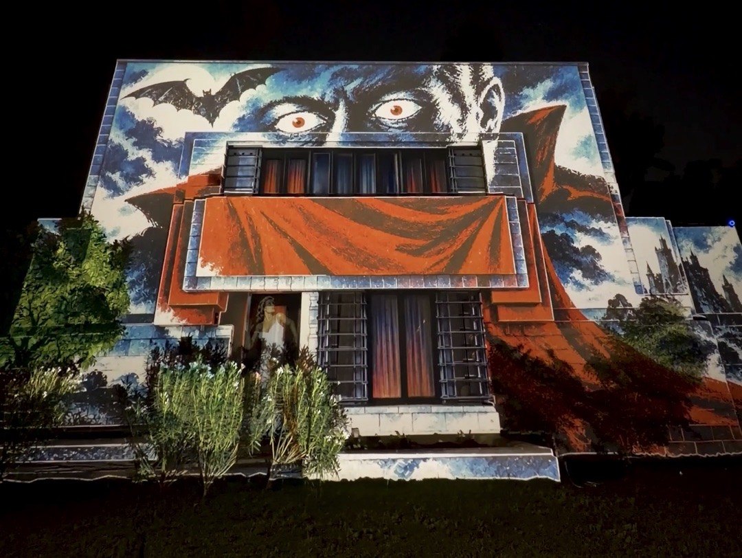 Bollman House Hollywood Horror Projection Show