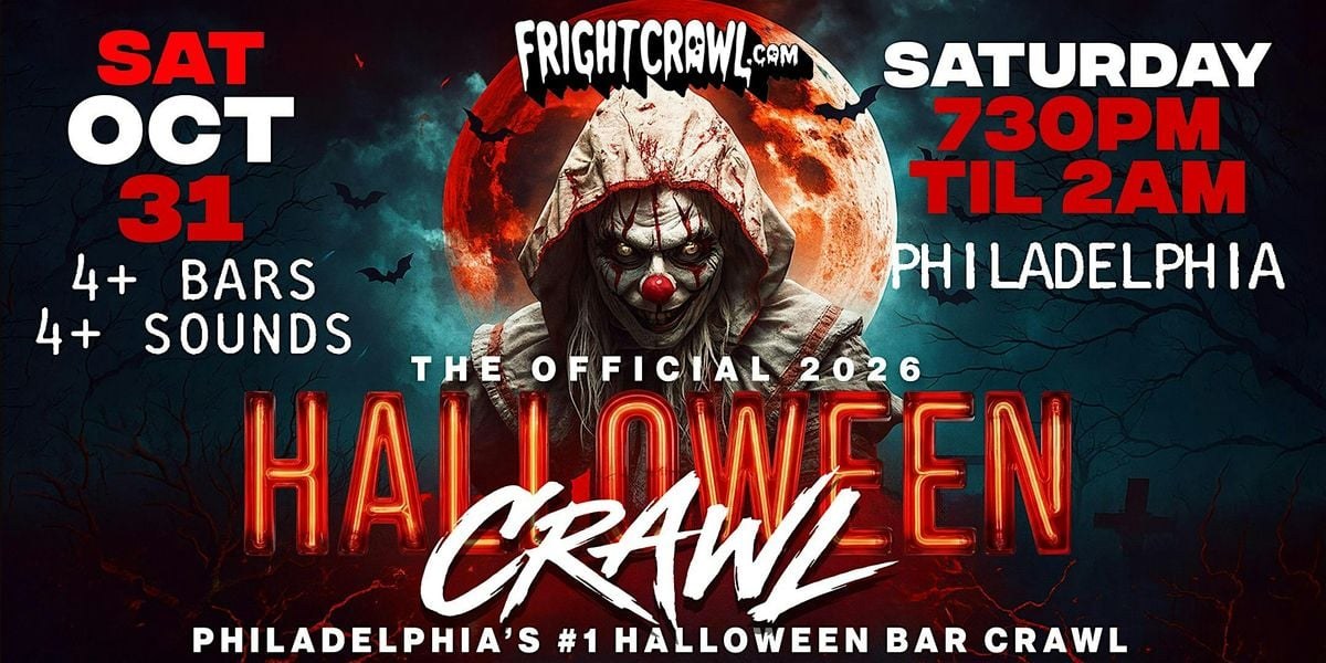 The Fright Crawl: Halloween Bar Crawl — Hard Rock Bar · Sat Oct 31 · 1pm