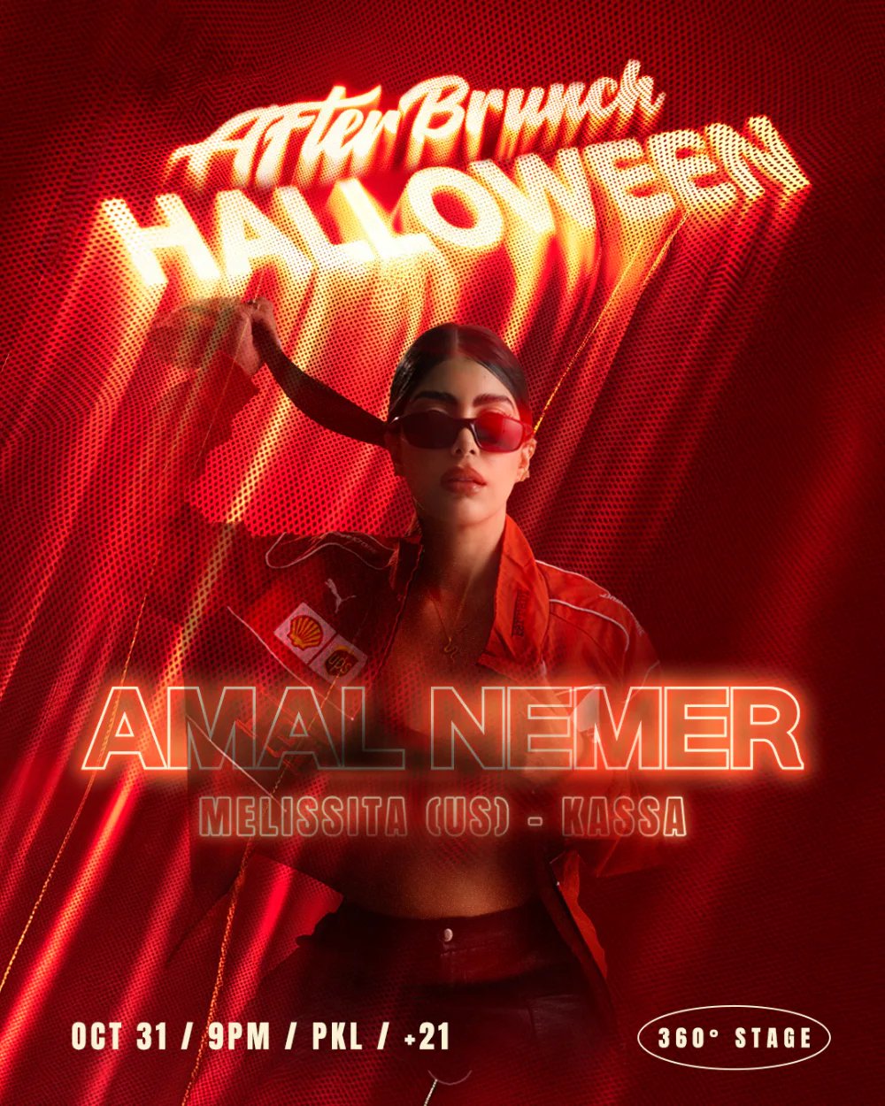 After Brunch Halloween Edition Presents: Amal Nemer — PKL Boston · Sat Oct 31