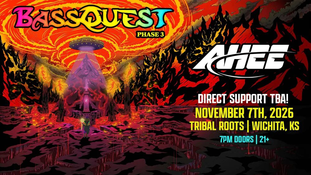 Tribal Roots Presents: AHEE — Tribal Roots Warehouse · Sat Nov 7