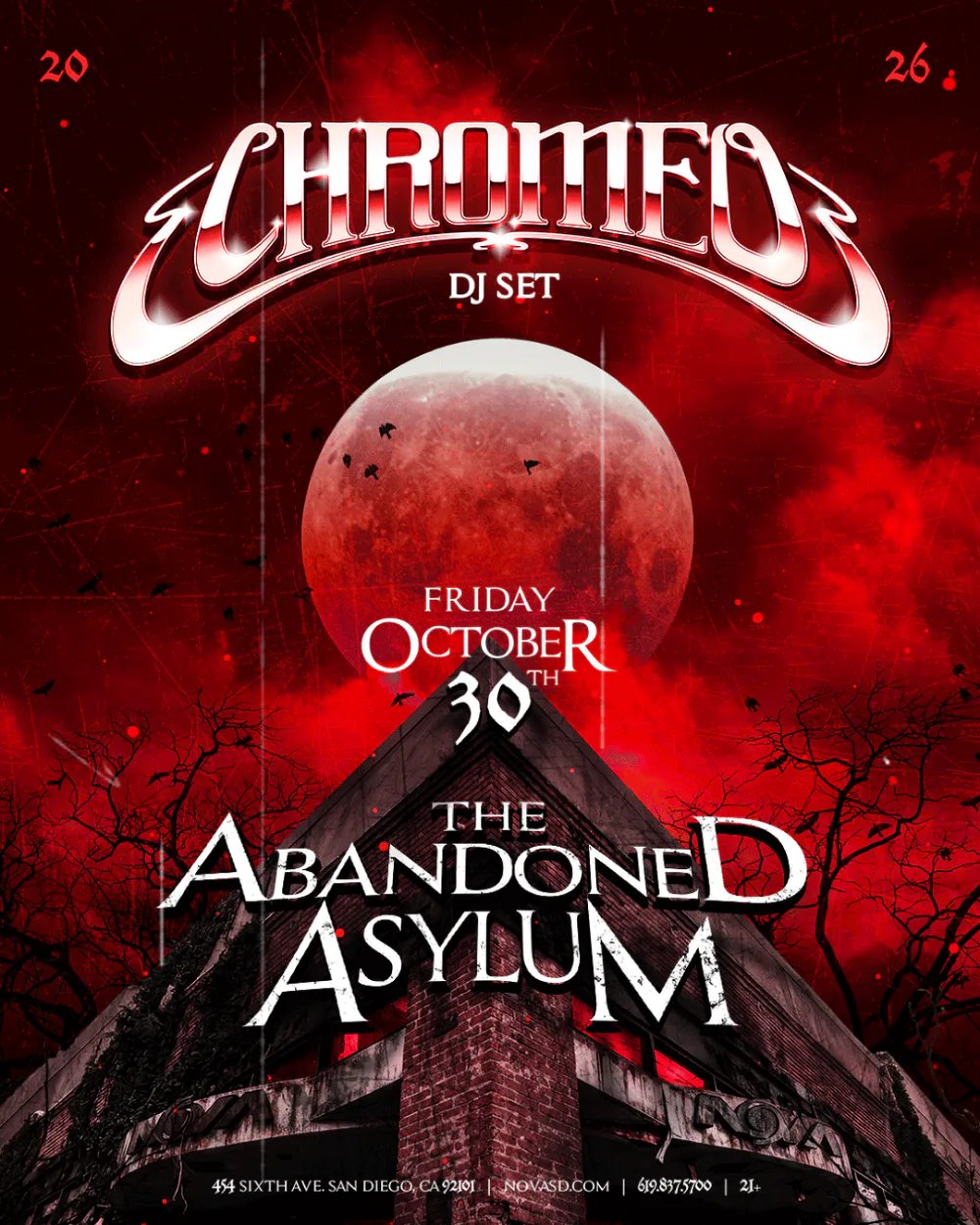 Chromeo — Nova SD · Fri Oct 30