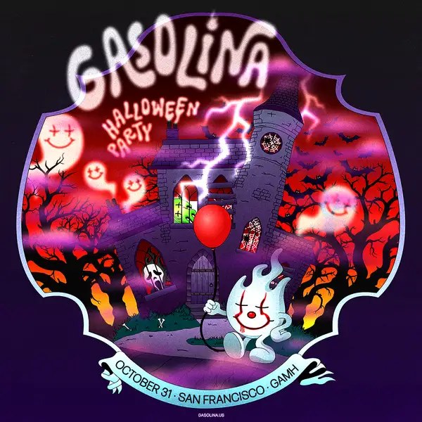 Gasolina Halloween Party — Great American Music Hall, San Francisco · Sat Oct 31 · Doors 9pm · $18–$27