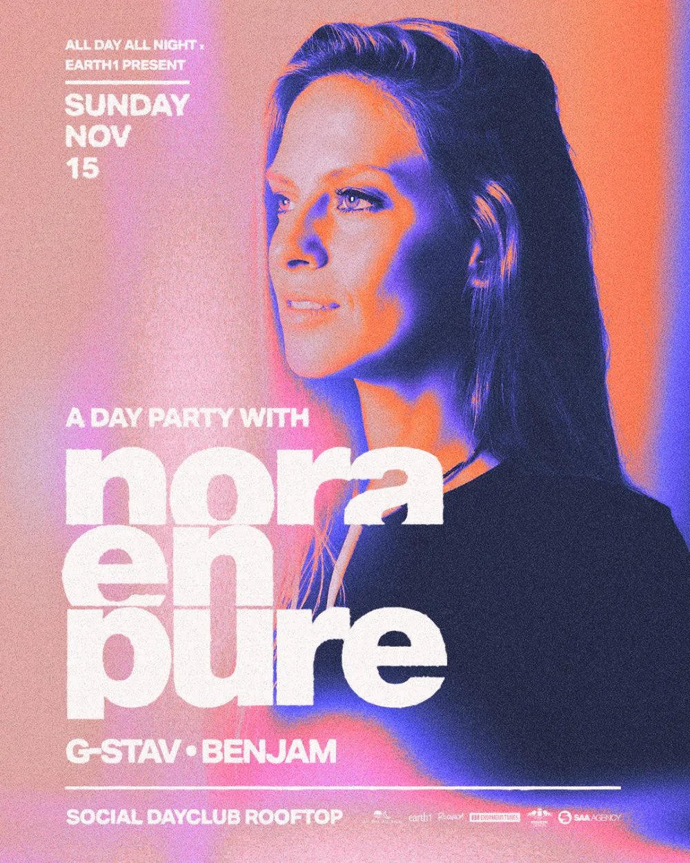 Nora En Pure — Social Nightclub · Sun Nov 15