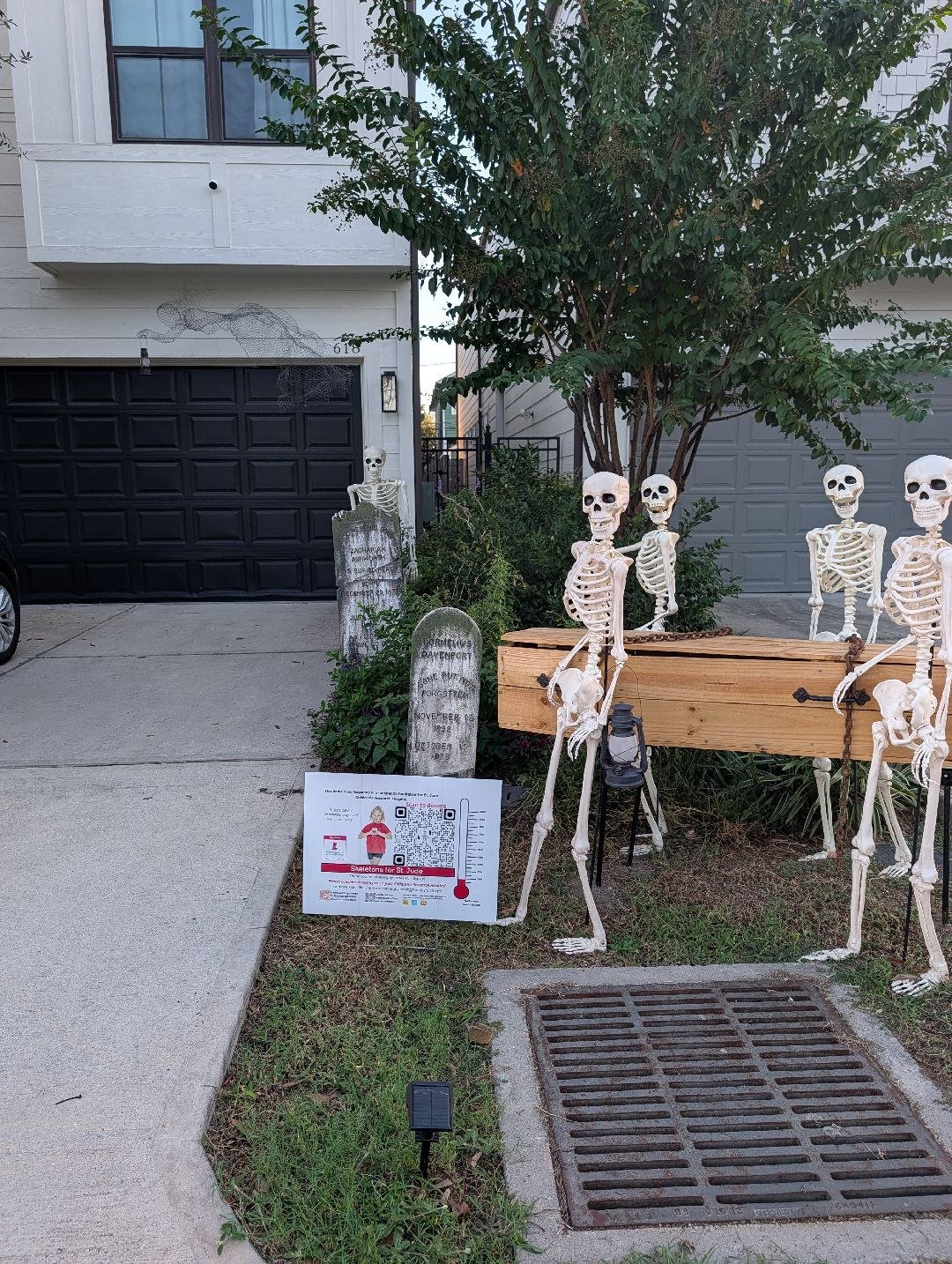 skeleton pallbearers