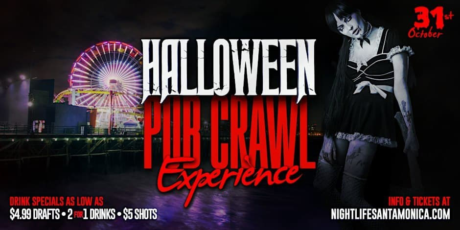 Santa Monica Halloween Pub Crawl — Jameson's · Sat Oct 31