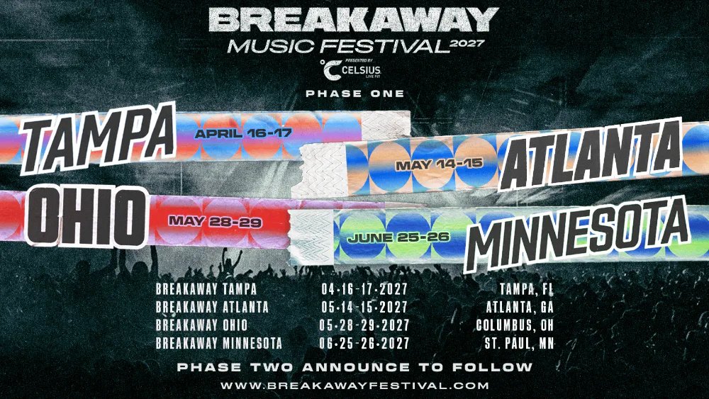 Breakaway Tampa — Raymond James Stadium Grounds · Fri Apr 16–17
