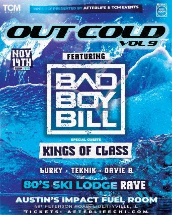 Bad Boy Bill — Impact Fuel Room · Sat Nov 14