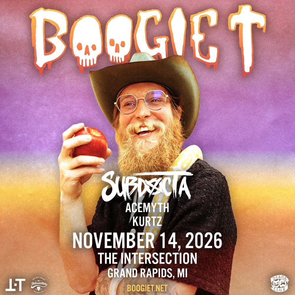Boogie T, SubDocta, AceMyth, kurtzdubz — The Intersection · Sat Nov 14