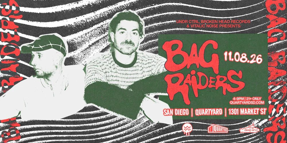 Bag Raiders — Quartyard · Sun Nov 8