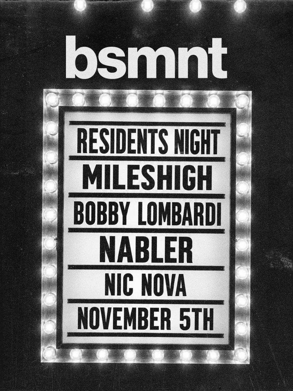 Resident Takeover — bsmnt · Thu Nov 5