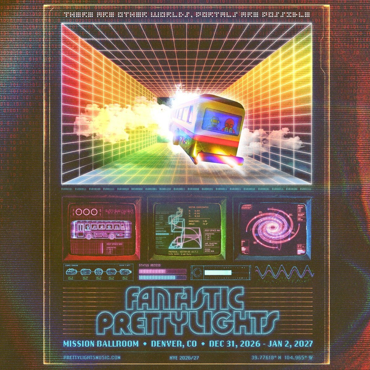 Pretty Lights — Mission Ballroom · Thu Dec 31 · 8pm