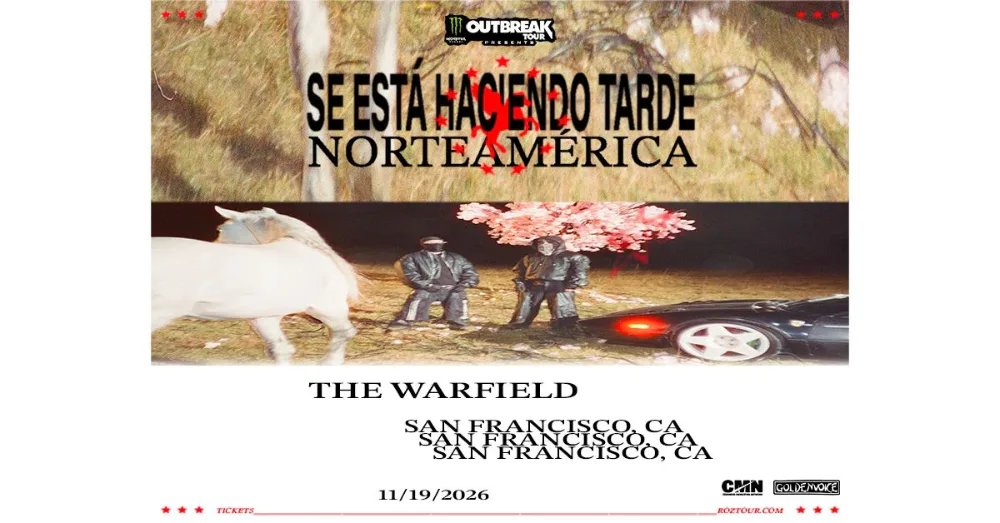 RØZ — The Warfield · Thu Nov 19