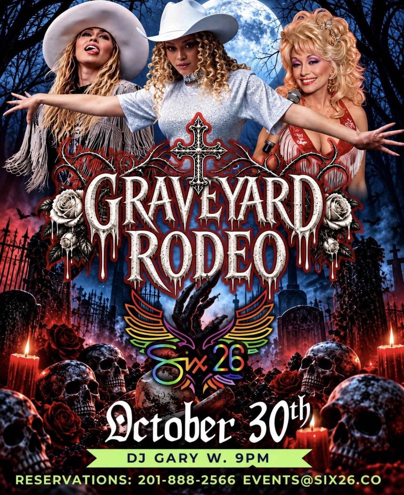 Graveyard Rodeo — Six26, Jersey City · Fri Oct 30 · 9pm–3am · 21+