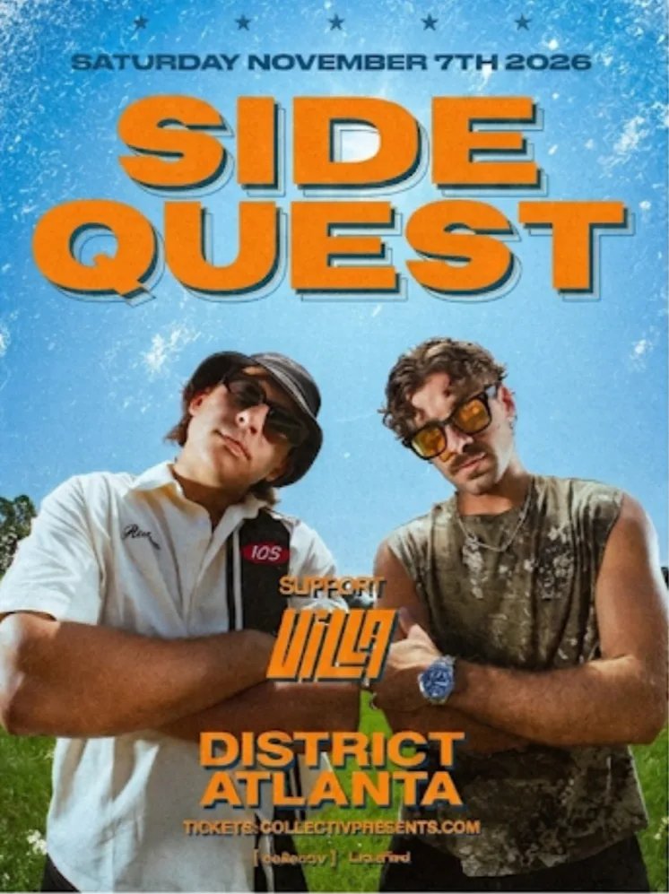 SIDEQUEST, Villa — District Atlanta · Sat Nov 7
