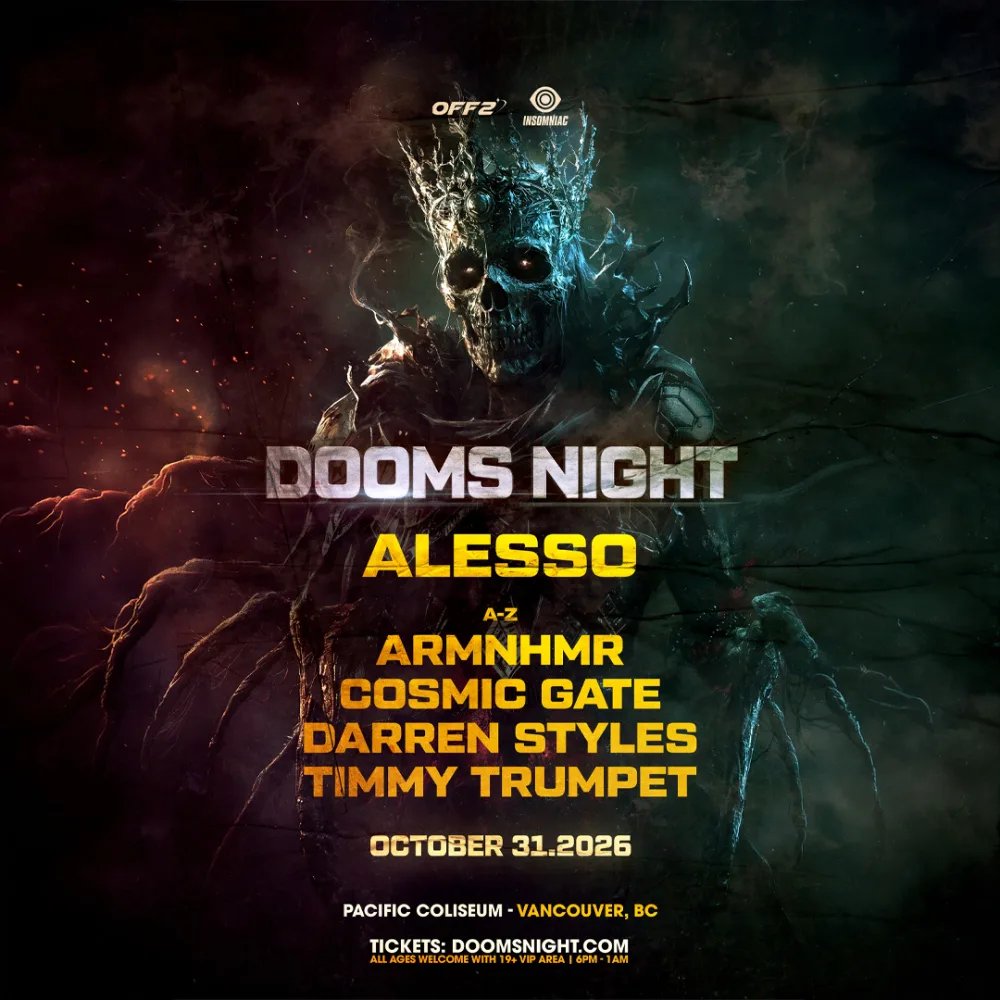 Dooms Night — Pacific Coliseum · Sat Oct 31