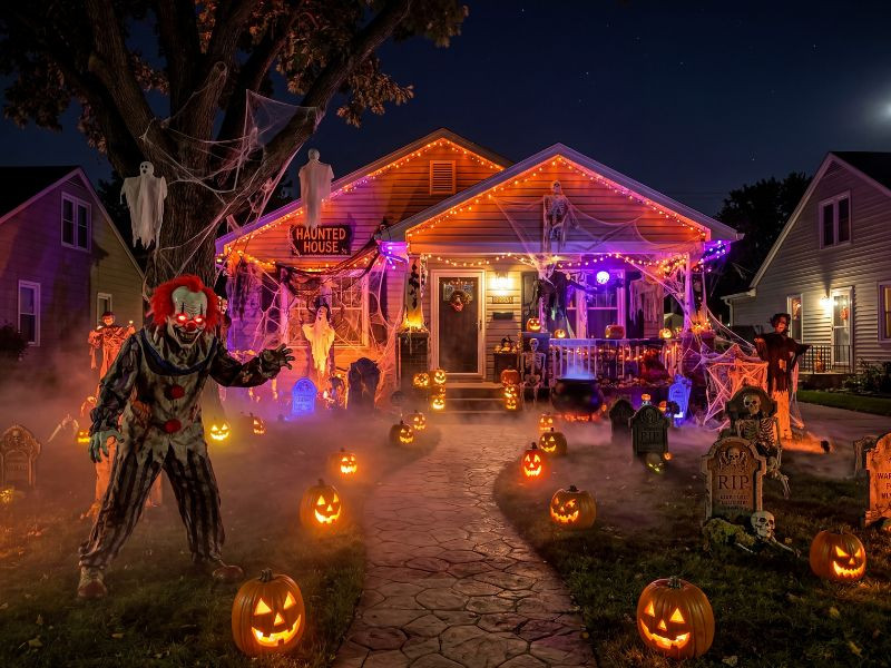 Lisa Lea display at 129 W. Wisteria Rd — 129 W. Wisteria Rd, Wildwood Crest, NJ (Full display ready October 9; viewable 