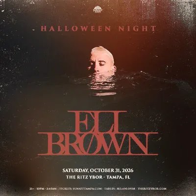 Eli Brown — The Ritz Ybor · Sat Oct 31