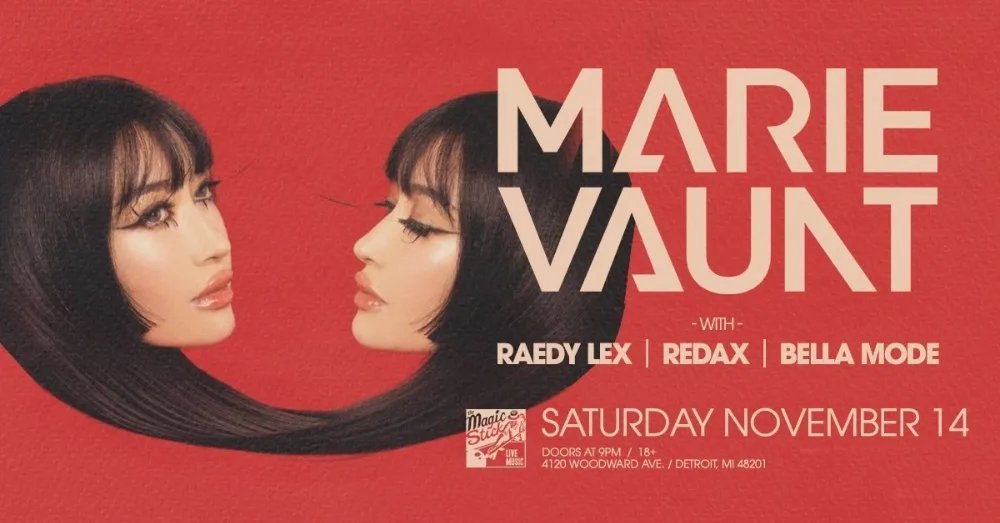 Marie Vaunt — Magic Stick · Sat Nov 14