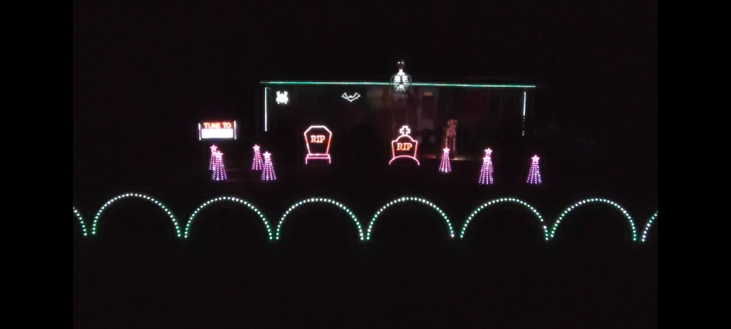 Lights on Holiday Drive