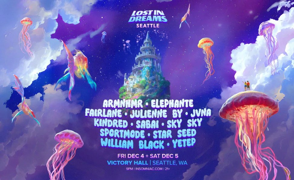 Lost In Dreams — Victory Hall at The Boxyard · Fri Dec 4–5