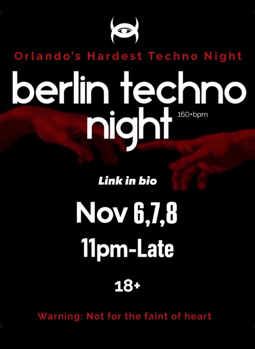 Berlin Techno Night Festival Edition — The Shadow Sector · Fri Nov 6–8