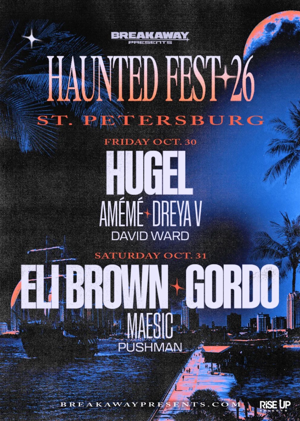 Haunted Fest — St Pete Pier · Fri Oct 30