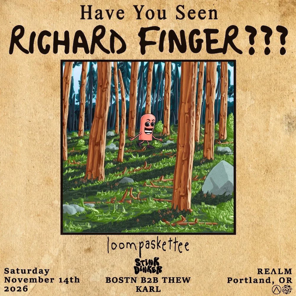 Richard Finger, BOSTN, Loompaskettee, Thew — REALM PDX · Sat Nov 14