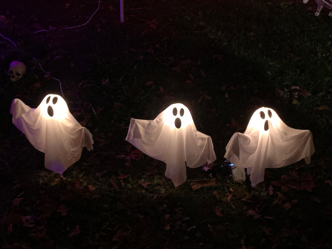 The Witch House — 9 Lori Court, Woodcliff Lake, NJ (The O'Briens' house (almost 10 years). Famous mannequins dre)