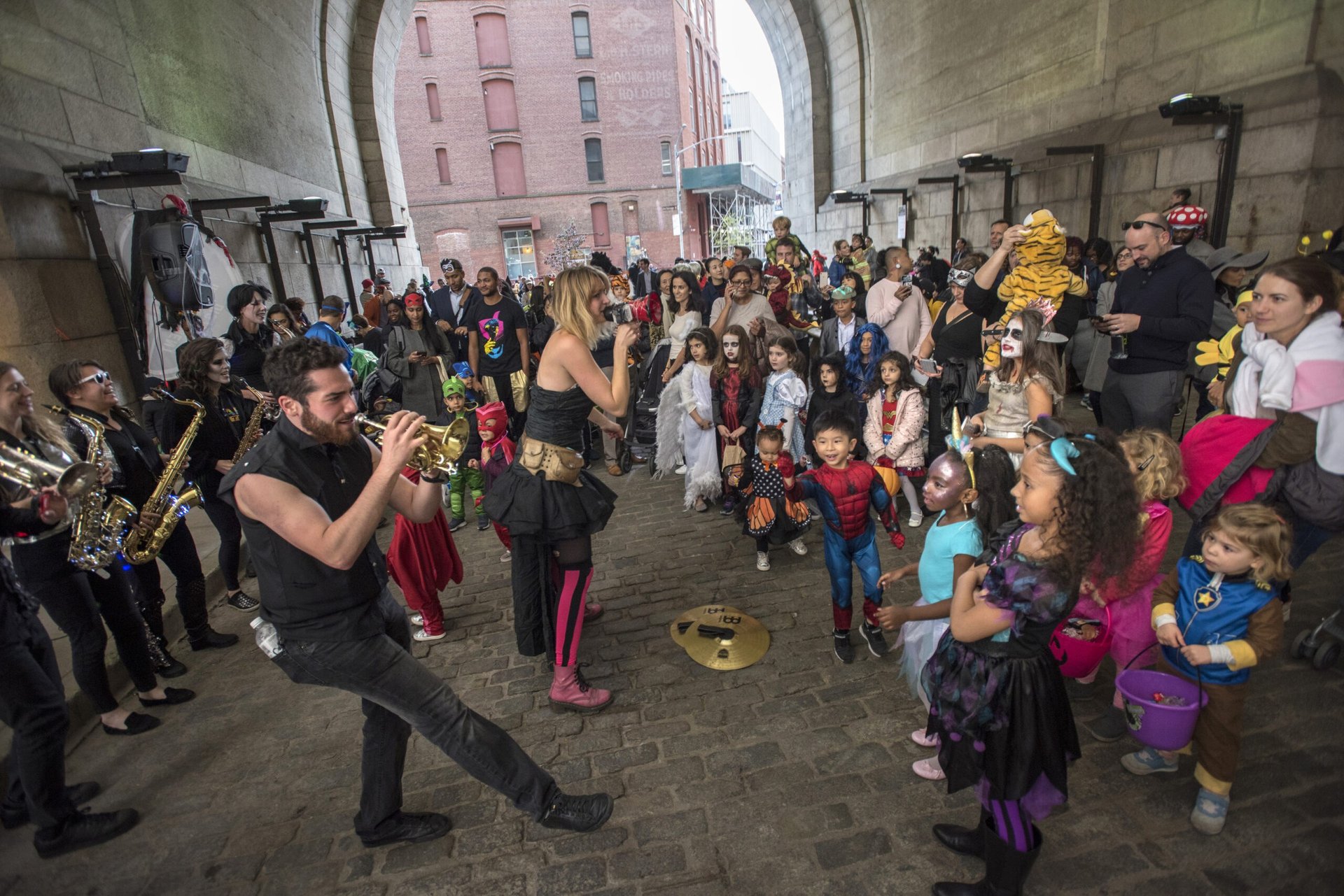 Dumboween: March to the Arch + Archway Party — DUMBO · Sat Oct 31 · 3pm · FREE