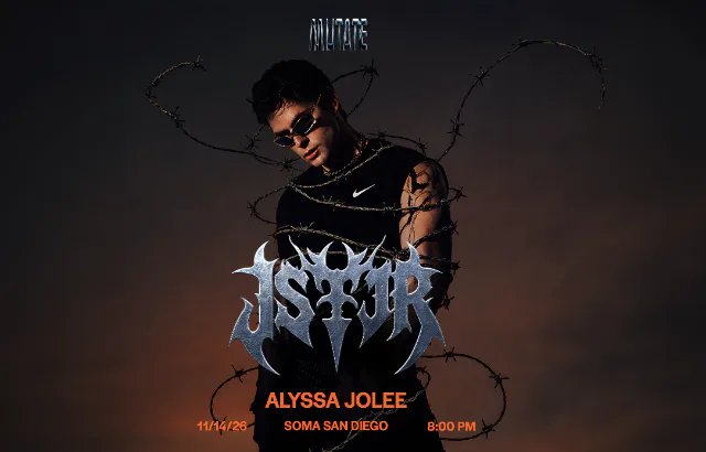 JSTJR — SOMA (Mainstage) · Sat Nov 14