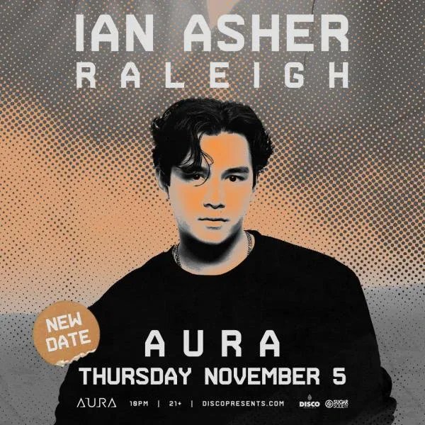 Ian Asher — Aura Raleigh · Thu Nov 5