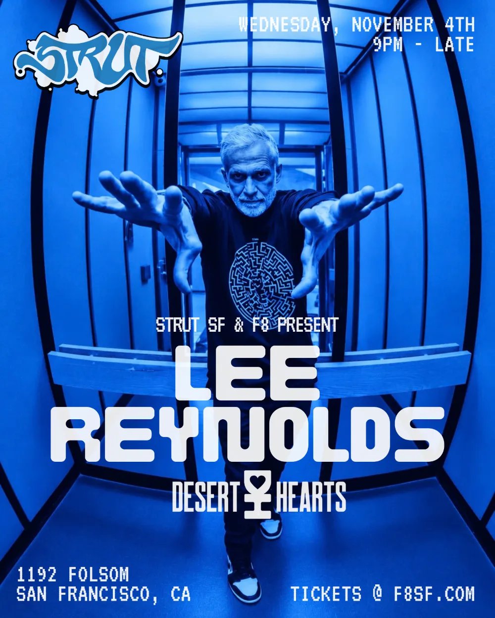 Lee Reynolds — F8 · Wed Nov 4