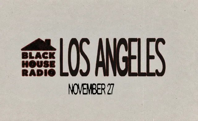 Black House Radio — Camille's at The Bellwether · Fri Nov 27